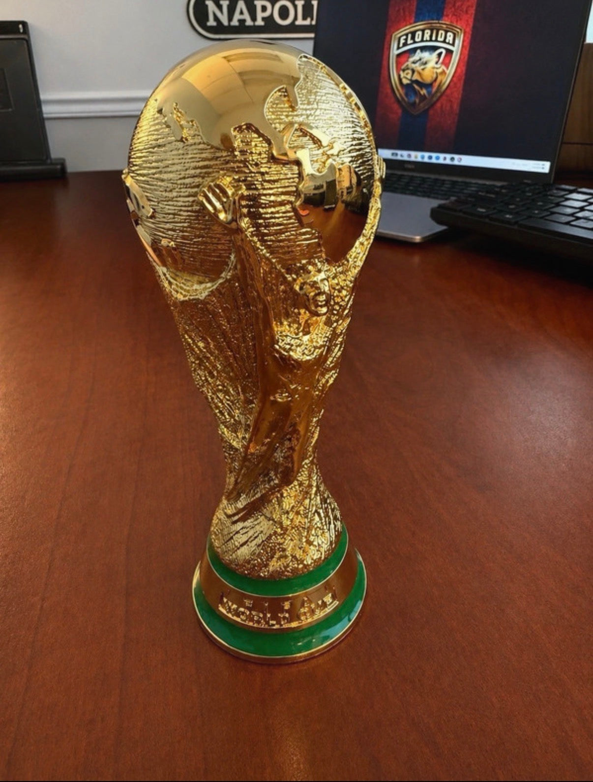 FIFA Officially Licensed World Cup Trophy Replica - Gold - 5.5" 140 mm FREE SHIPPING
