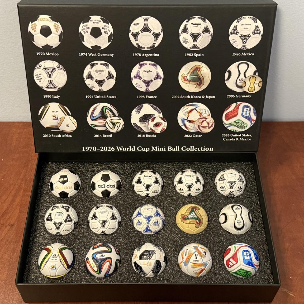 2026 FIFA World Cup Series Match Official Mini Soccer Balls (1970-2026) - FREE SHIPPING