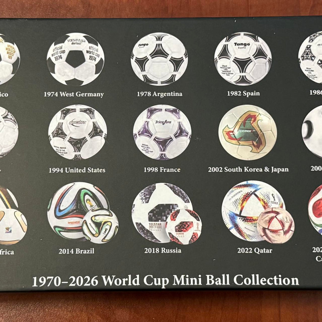 2026 FIFA World Cup Series Match Official Mini Soccer Balls (1970-2026) - FREE SHIPPING