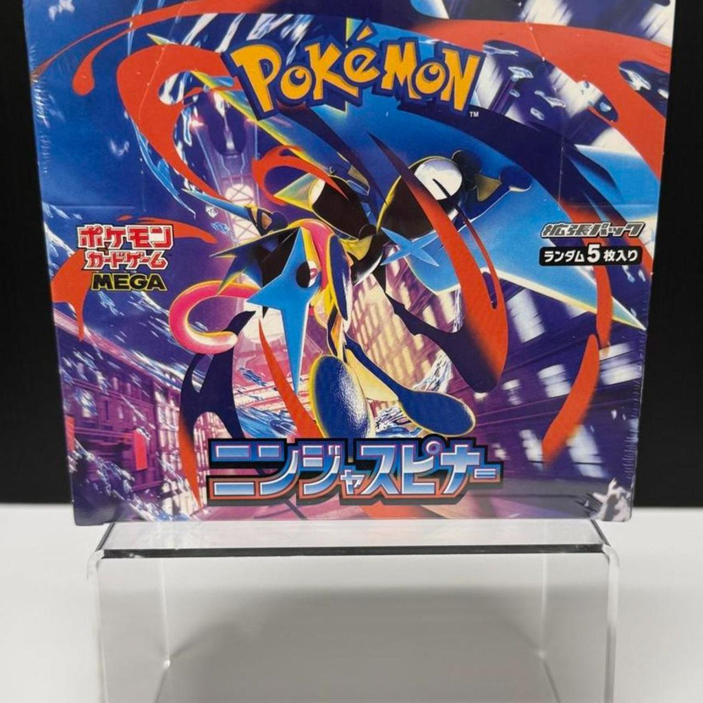 Pokémon Japanese M4 Ninja Spinner Booster Box – Factory Sealed