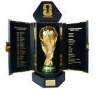 Officially Licensed FIFA World Cup 2026 Premium 260mm Trophy Replica – 24K Gold Plated Limited Edition (Only 2026 Made) – Individually Numbered with Luxury 3-Sided Leather Display Case