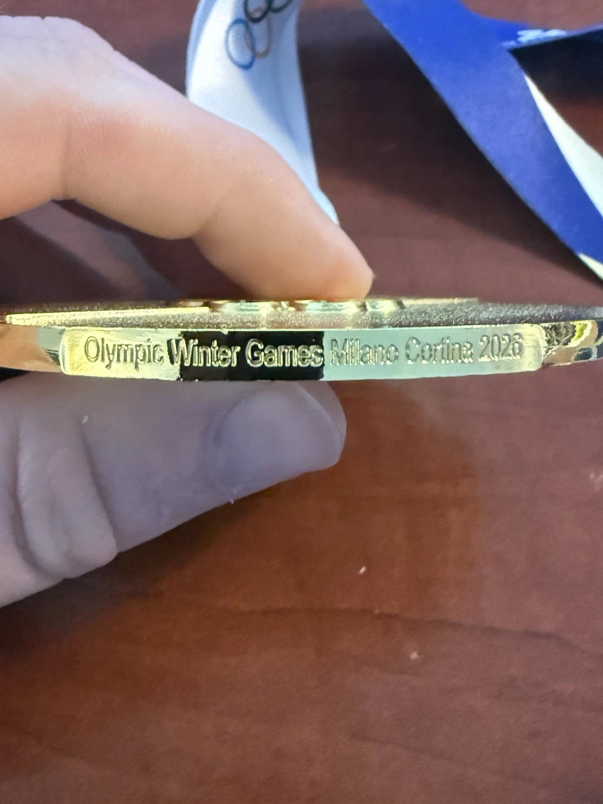 2026 Milano Cortina Winter Olympics Gold Medal Souvenir - FREE SHIPPING