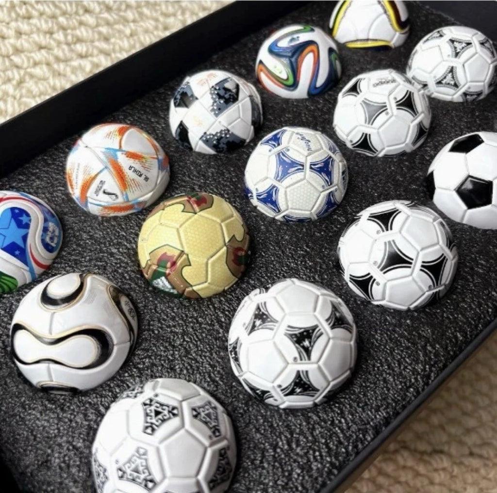 2026 FIFA World Cup Series Match Mini Soccer Balls (1970-2026) Gift Box