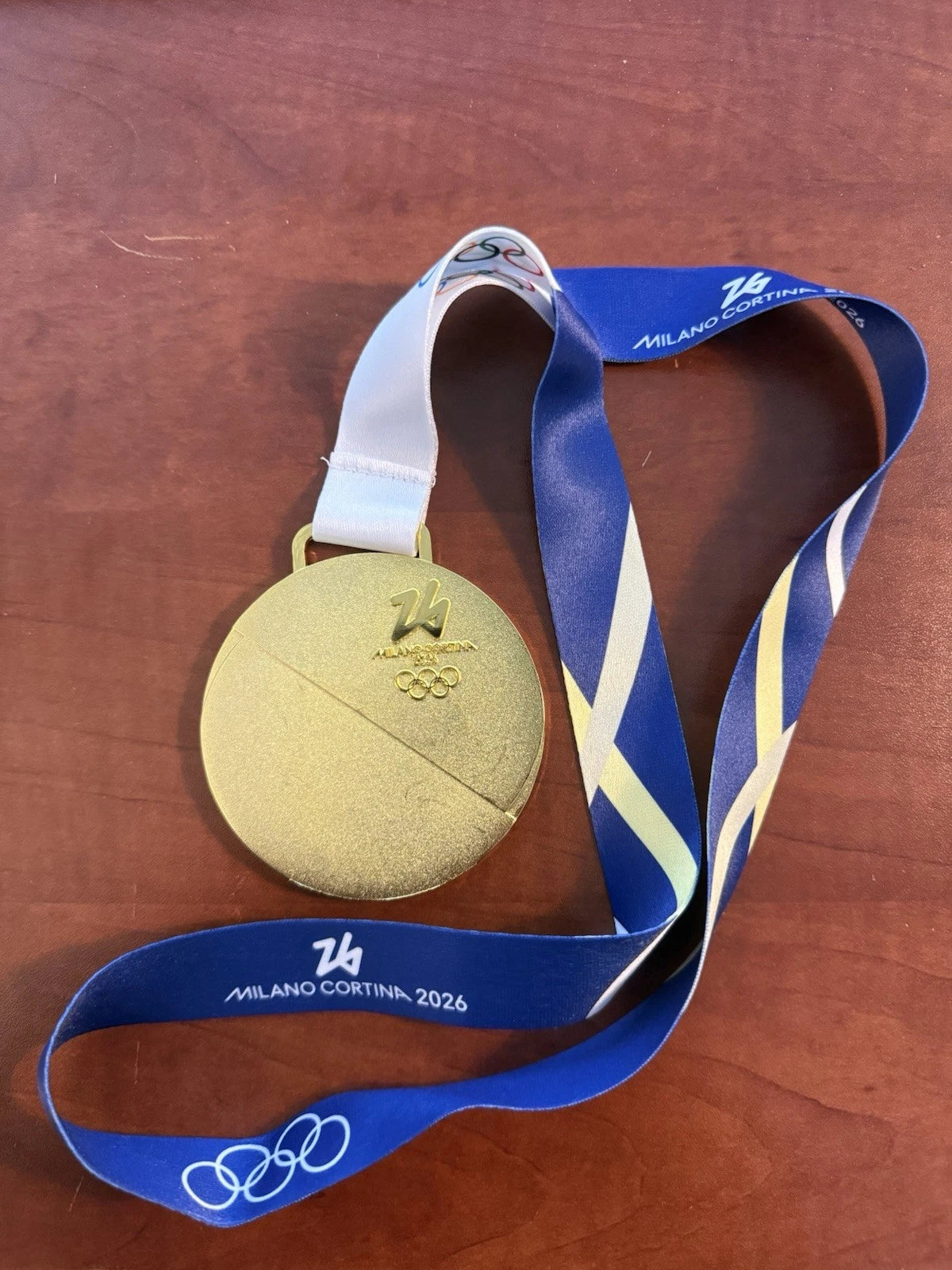 2026 Milano Cortina Winter Olympics Gold Medal Souvenir - FREE SHIPPING