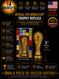FIFA Officially Licensed World Cup Trophy Replica - Gold - 5.5" 140 mm FREE SHIPPING