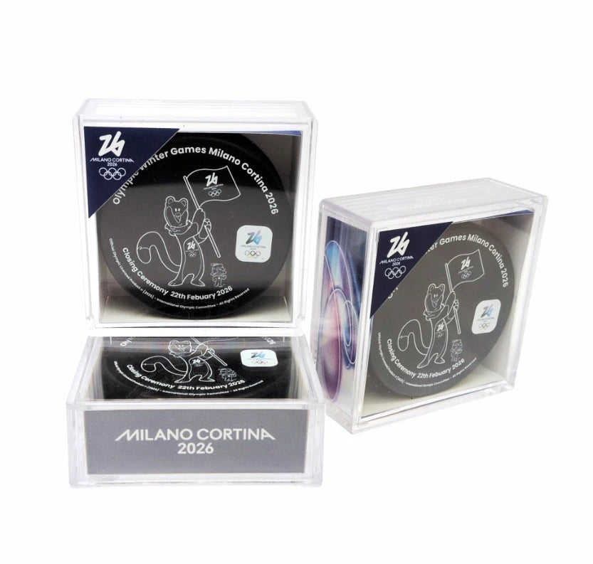 2026 Olympic Games Milano Cortina Official Puck - Closing Ceremony - FREE SHIPPING