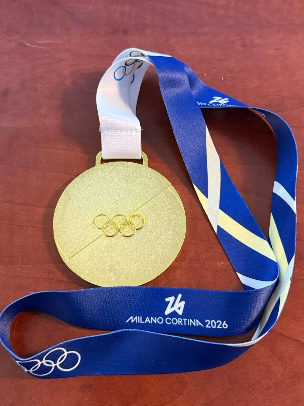 2026 Milano Cortina Winter Olympics Gold Medal Souvenir - FREE SHIPPING