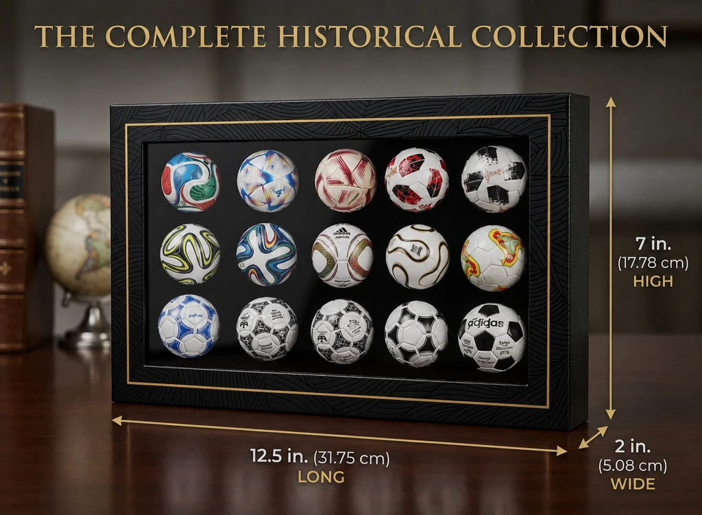 2026 FIFA World Cup Series Match Mini Soccer Balls (1970-2026) Gift Box