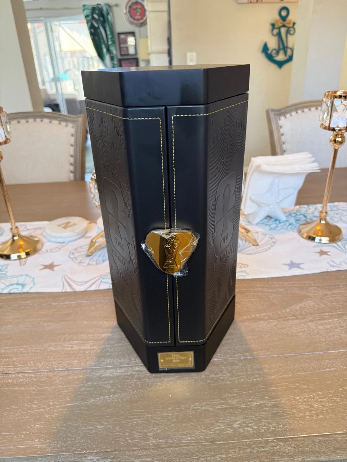 Officially Licensed FIFA World Cup 2026 Premium 260mm Trophy Replica – 24K Gold Plated Limited Edition (Only 2026 Made) – Individually Numbered with Luxury 3-Sided Leather Display Case