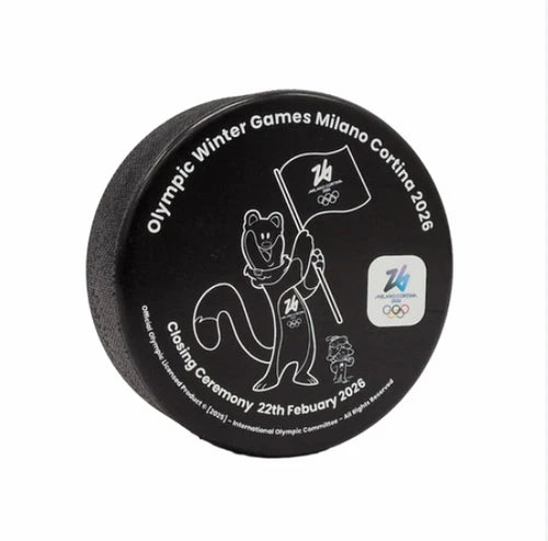 2026 Olympic Games Milano Cortina Official Puck - Closing Ceremony - FREE SHIPPING